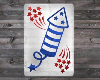 4th of july stencil | Etsy