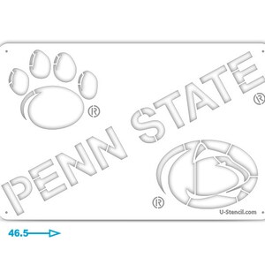 Penn State – TAILGATER STENCIL Only - Etsy