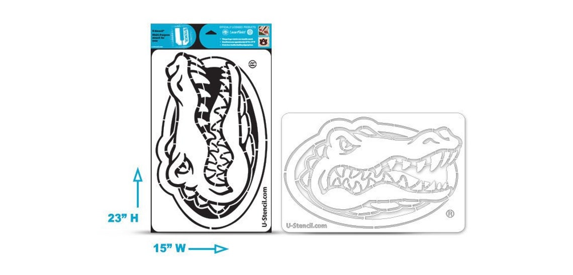 Florida Gator Multi-purpose Stencil - Etsy