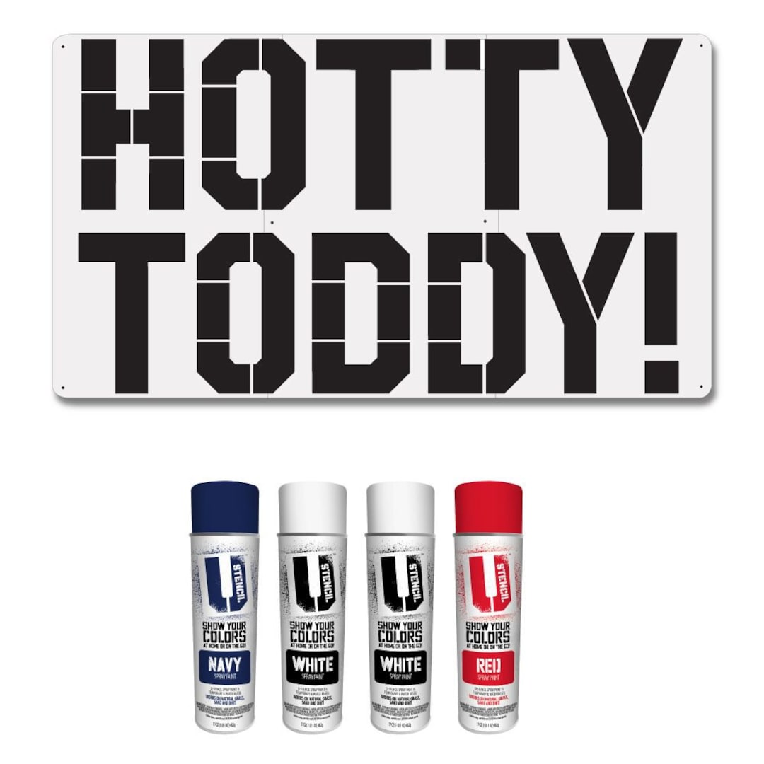 Ole Miss Hotty Toddy Original Stencil Kit - Etsy