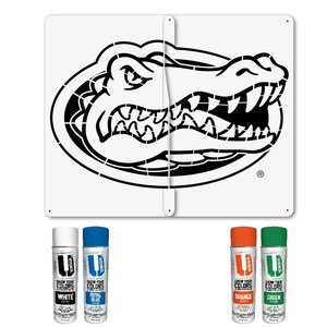 University of Florida Gator – Lawn Stencil Including Paint - Etsy