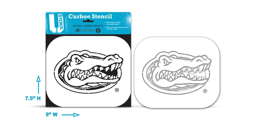 Florida University Gator Stencil the Curbee - Etsy