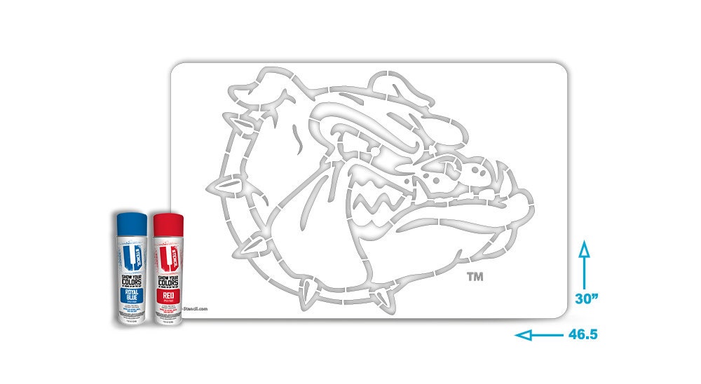 gonzaga-bulldog-tailgater-stencil-kit-etsy