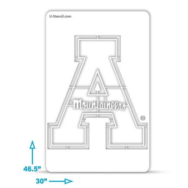 Appalachian "A" – Tailgater Stencil