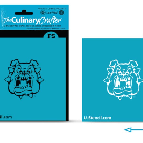 Fresno State Bulldog – Culinary Crafter Stencil