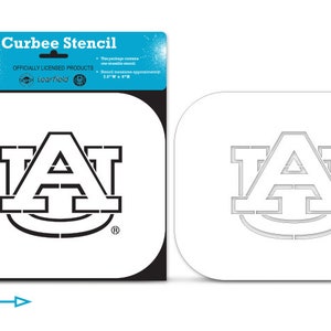 Auburn "au" – Curbee Stencil - Etsy