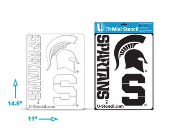 Msu Stencil Etsy Msu Stencil Etsy