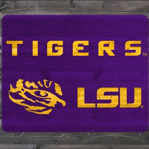 LSU “TIGERS” – Tailgater Stencil Kit - Etsy