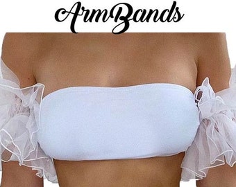 Arm Bands, Bridal Arm Bands - Sold Individually or as a Set