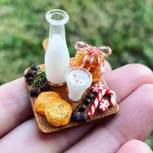 Dollhouse miniatures, Miniatures, Dollhouse food, Food for dollhouse, Doll food, Miniature cookies, Dollhouse cookies, Doll food, Mini food
