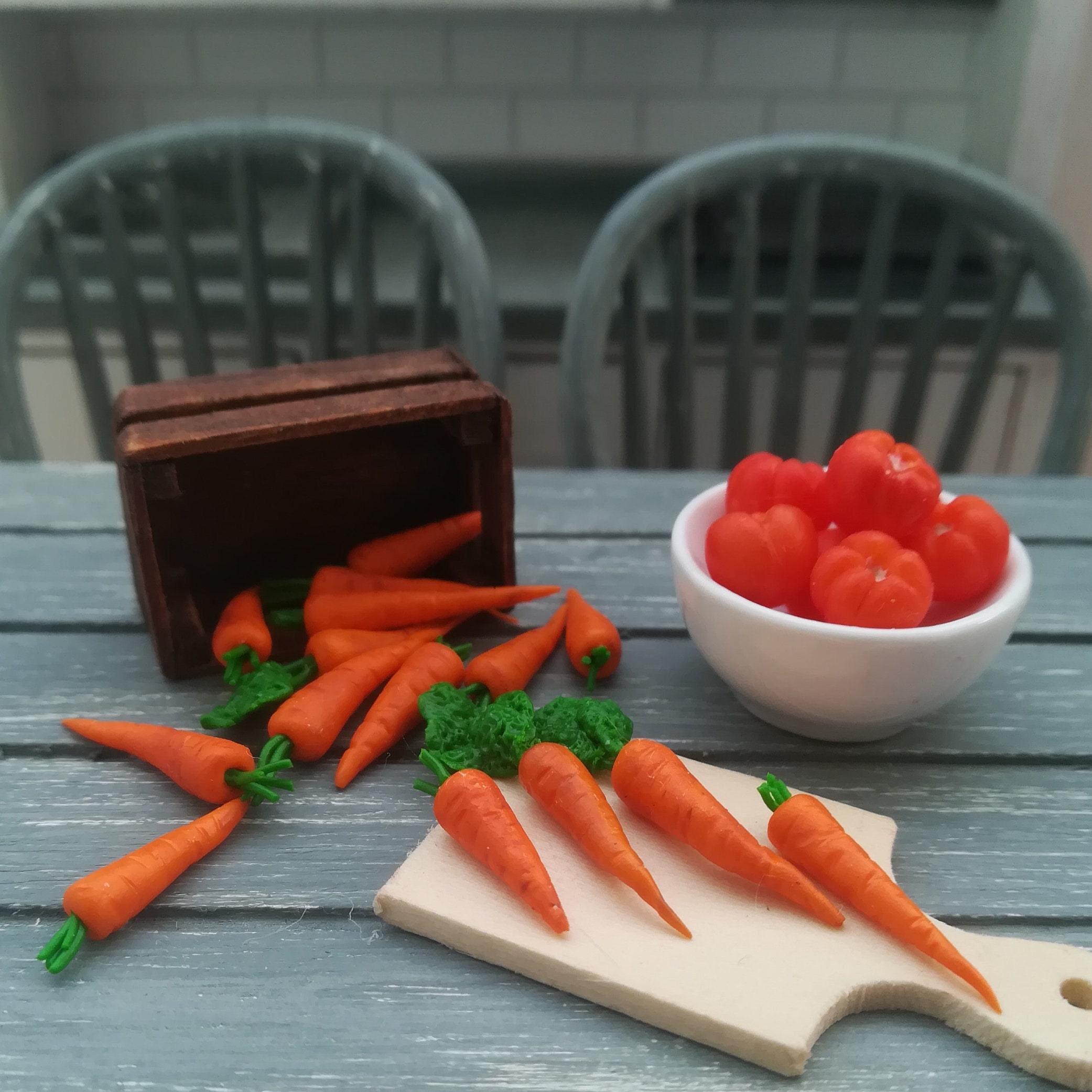 5x Miniature Carrots Miniature Veggies Mini Carrots Etsy