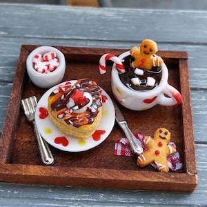 Miniature pancakes, Miniature cookies, Dollhouse food, Food for dollhouse, Miniature food, Mini food, Miniatures, Dollhouse, Dolls food
