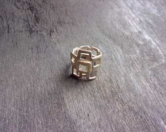 Bague Géométrique Argent massif