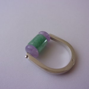 Silver Aventurine Ring