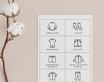 Drawer labels | Etsy