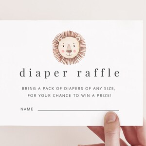 Baby Shower Invitation Suite, Baby Shower Invite Template, Lion Leaf ...
