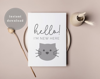 Baby Milestone Cards | Cute Animal Milestone Cards | Minimal Milestone Cards | Minimalist Milestone Cards | Printable Milestone Cards