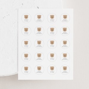 Editable Cupcake Toppers | Bear Cupcake Toppers | Teddy Bears Picnic ...