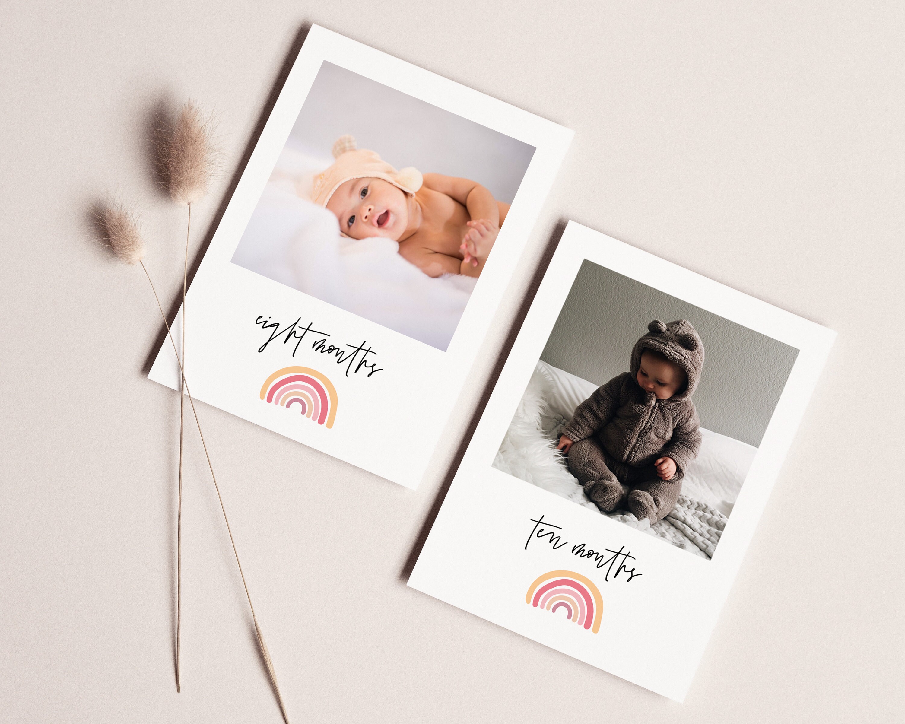 12 Month Photo Banner Template Free