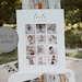 Babys First Year Poster, Canva Template, 1st Birthday Photos Print, My First Year Print, Year in pictures, Printable 1st Year Poster 