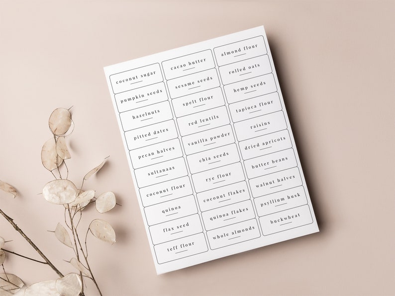 1 x 25/8 Avery 94200 Set of 60 US Letter Etsy