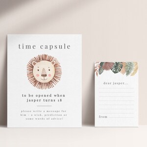 1st Birthday Lion Bundle, Printable Birthday Templates, First Birthday ...