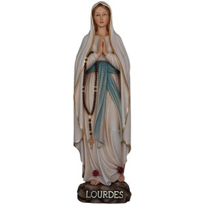 Our Lady of Lourdes -Religious Catholic statue, Religious decoration, Church Supplies, Wooden decoration, Wooden gifts, Life size statues