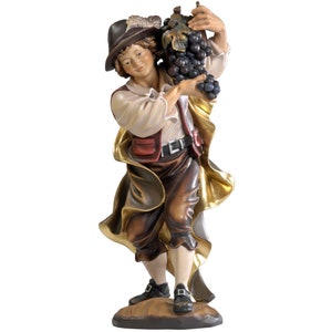 Grape picker -Wooden decor, Wooden statue, Wooden gifts, , Gift for Vintner, Original gifts, Unique gift,Vintner decoration, Woodcarving