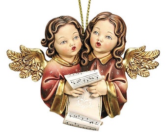 Pair of angels-wall decoration Pair of angels - Wall decoration, Christmas decoration, Christmas gifts, Christmas ornaments, Wooden