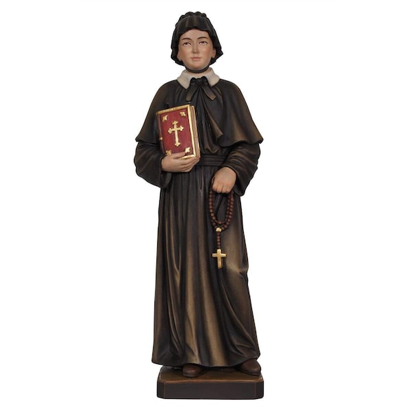 St. Elizabeth Ann Seton Houten standbeeld, levensgrote religieuze beelden, religieuze katholieke christelijke geschenken, kerkbenodigdheden, christelijke geschenken