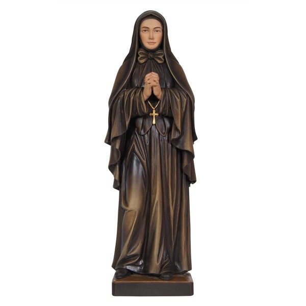 St. Francesca Xavier Cabrini Wooden statue, Life size religious statues, Religious Catholic Christian gifts,church supplies, Christian gifts