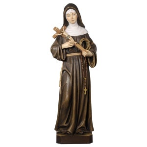 St. Rita wooden statue, Life size religious statues, Religious Catholic Christian gifts,church supplies, Christian gifts