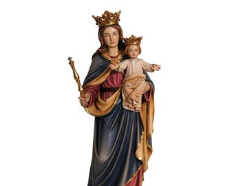 Our Lady Help of Christians wooden statue, Life size religious statues, Religious Catholic Christian gifts,church supplies, Christian gifts