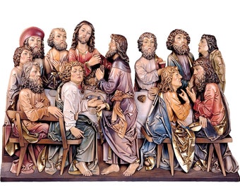 Last supper Riemenschneider style relief Church Supplies, Religious Gifts, Catholic Gifts, Christian Gifts