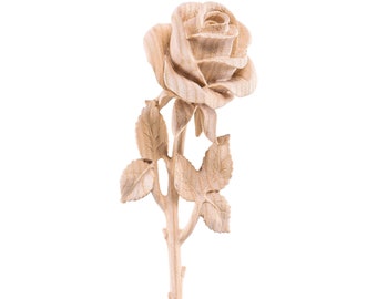 Wooden decoration Rose Wooden decoration, wooden gifts, original gifts, unique gifts, wooden statue, home decoration, statue