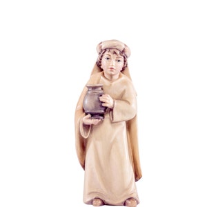 Shepherd boy with jug for Nativity scene - Artis Shepher for Nativity, Nativity Figurines, Nativity scene set, Religous Catholic Christian