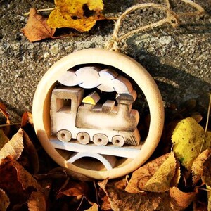 Wooden Steam Train