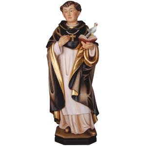 Saint Thomas Aquinas Wooden statue, Religious Statues, Catolic Statues, Church supplies, Catholic supplies, Original gifts, Saint statues