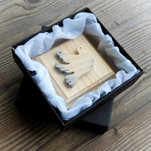 Small Wooden Dove Picture for Confirmation Small Wooden Dove Picture,Confirmation Gift, Religious Catholic Christian Gifts, Church Supplies