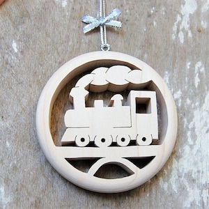 Steampunk Lokomotive aus Holz