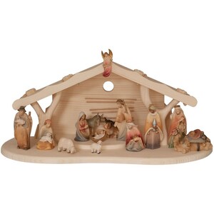 Nativity Set Morning Star with stable and 15 figurines Nativity Set Morning Star with stable and 14 figurines -Religious gifts, Christmas