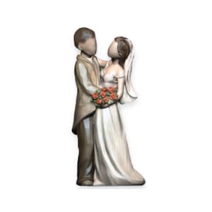 Newlyweds woodcarving Wooden decoration, wooden gifts, original gifts, unique gifts, wooden statue, home decoration, statue, figurine