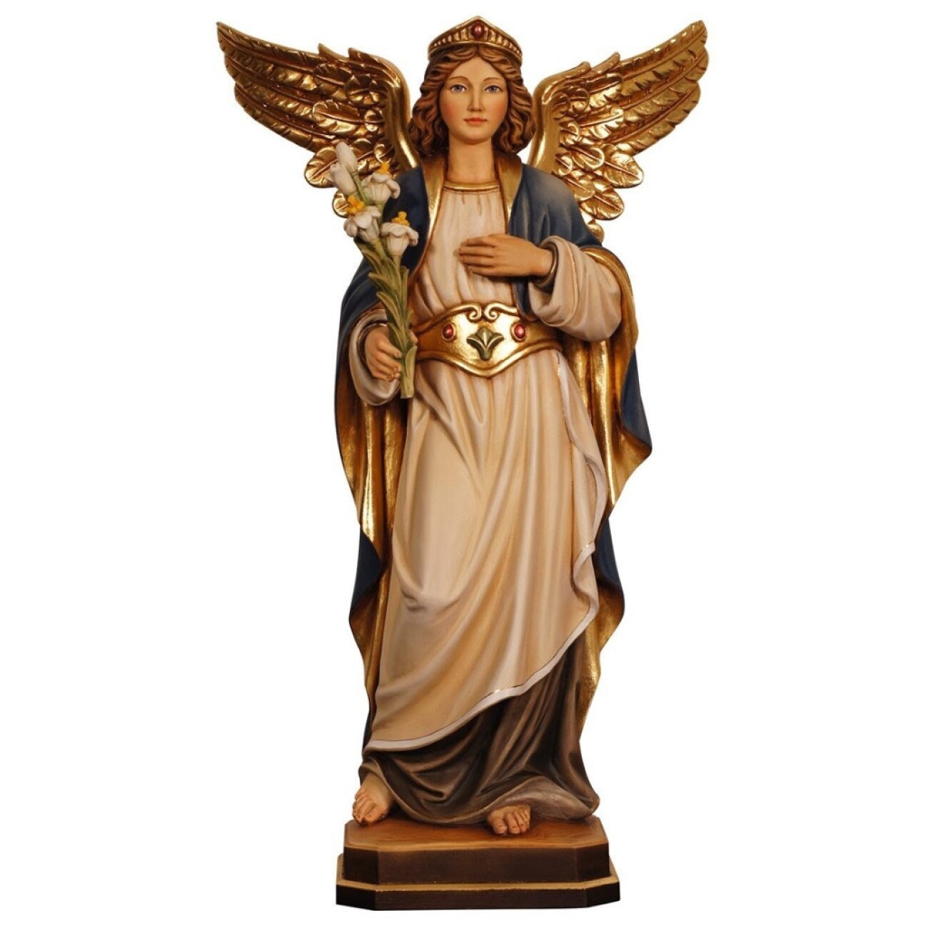 Saint Gabriel Holzstatue Religiöse katholische Statuen, Statuen Erzengel,  Biblischer Engel, Schutzengel, Kirchenbedarf, Holzstatue - Etsy Österreich, image size:1300x1300