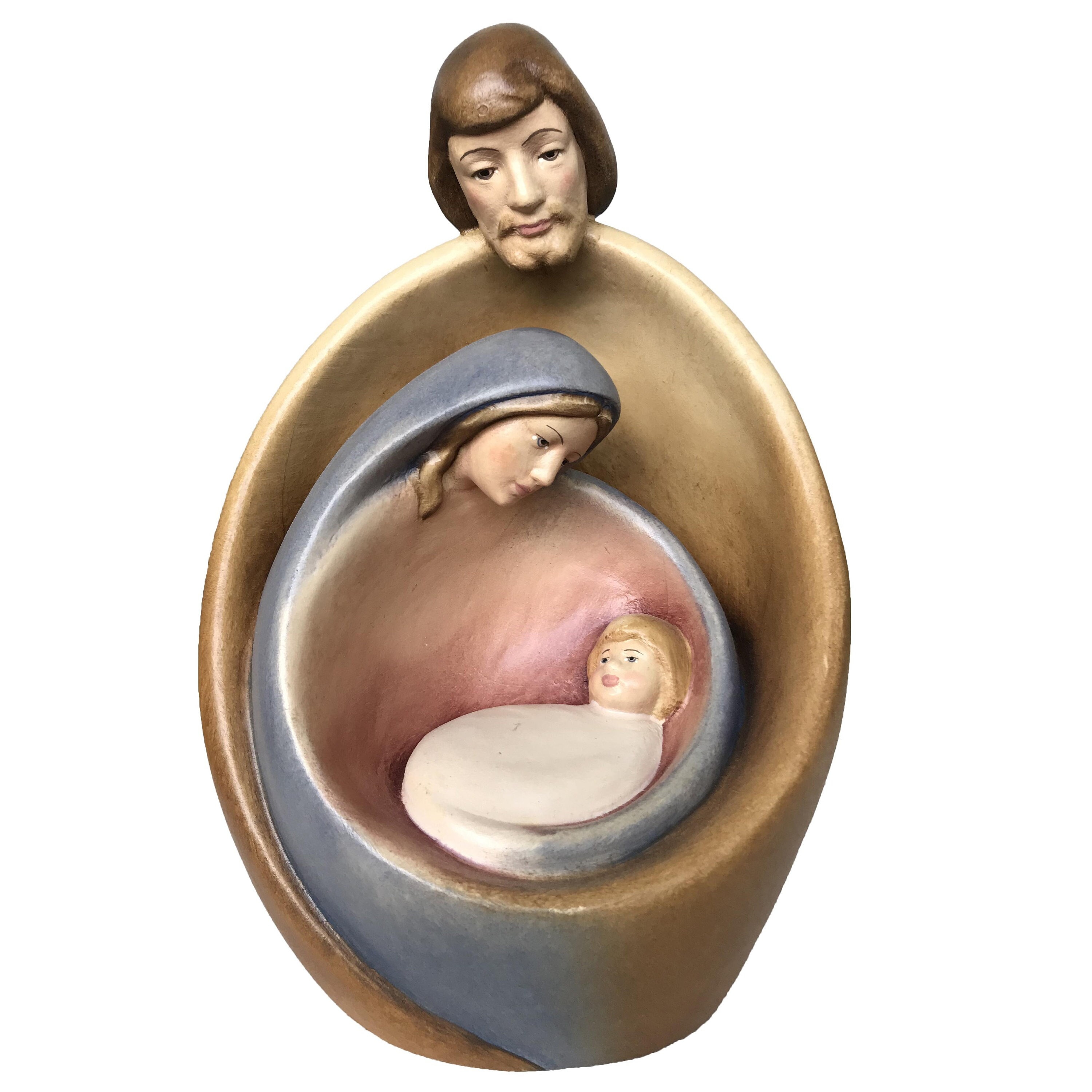 Set Presepe In Legno 9 Pezzi – Decorazione Religiosa Rustica Per Natale E Pasqua, Statuine Della Natività