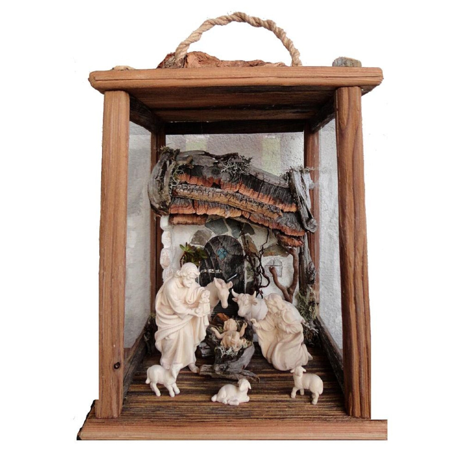 Christmas Nativity Scene Lantern. Church Supplies Religious Etsy