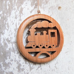 Wooden Steam Train