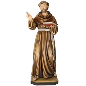 Saint Franciscan Wooden statue, Religious Statues, Catolic Statues, Church supplies, Catholic supplies, Original gifts, Saint statues