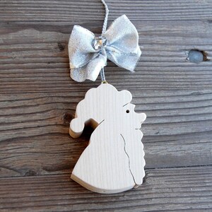 Wooden Santa Christmas Decoration Ornament - Luxury Christmas decorations