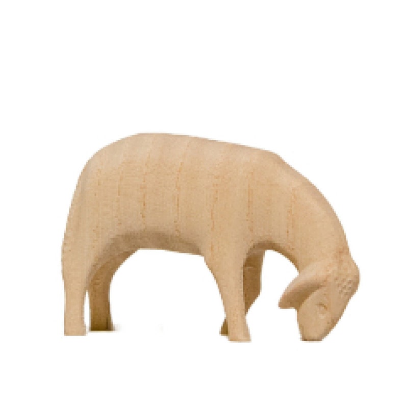 Nativity Animals Standing Sheep Nativity Figurines Etsy