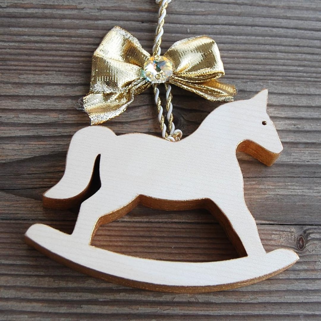 Rocking Horse Decoration - Etsy